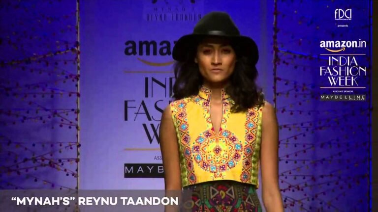 'Mynah's' Reynu Taandon Show | Amazon India Fashion Week AW '16