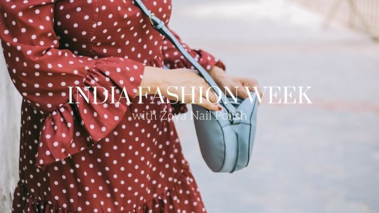 Amazon India Fashion Week with Zoya Nail Polish [AD] • New Delhi, India • Chevrons & Éclairs