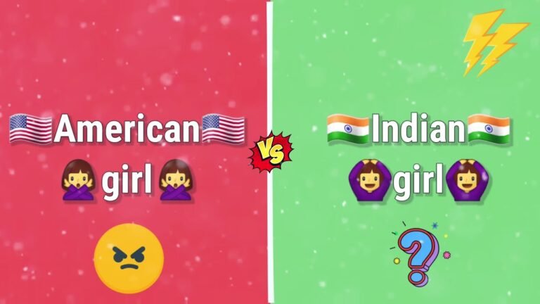 American Girl vs Indian Girl 🤩😂 |American girl ki dress vs Indian girl ki dress|