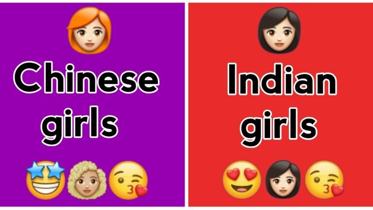 Chinese girls Vs Indian girls 👩🏻‍🦰🥰👩🏻 part – 3 😍🤗