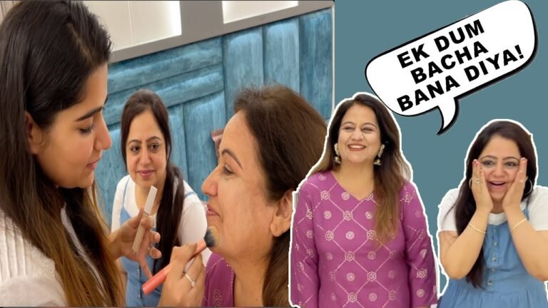 DONO MUMMY KA MAKEOVER KIYA, *KONSI MOM KA MAKEOVER BEST HUA?* | NISHI ATHWANI