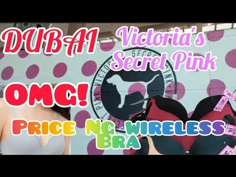 DUBAI AIRPORT: Victoria's Secret Pink-Mapa Pa Wow Ka Sa Presyo Bang Wireless Bra! update May 21,2022