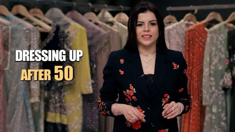 Dressing Up After 50 | Indian Fashion | Jasminum Fashion Designer | Ep107