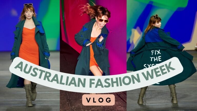 I WALKED AT AUSTRALIAN FASHION WEEK