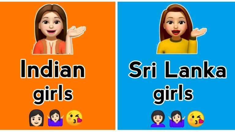 Indian girls Vs Sri Lanka 👩🏻🥰👩🏻‍🦰 part – 1 😍🤩