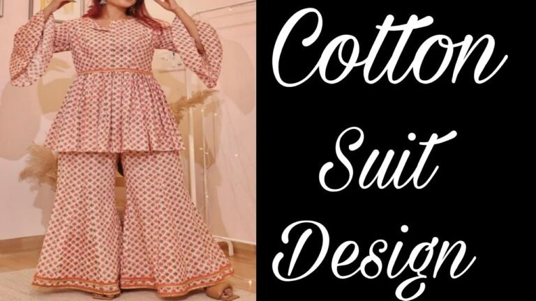 Ladies Cotton Suits Indian Fashion Trend 2022Samar Ke Liye Best Cotton Suit Designs 2022