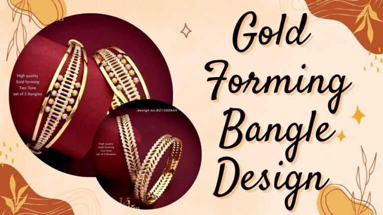 Latest Gold Forming Bangles Designs of 2022 / WhatsApp 9022469620 – Indian Fashion Trends