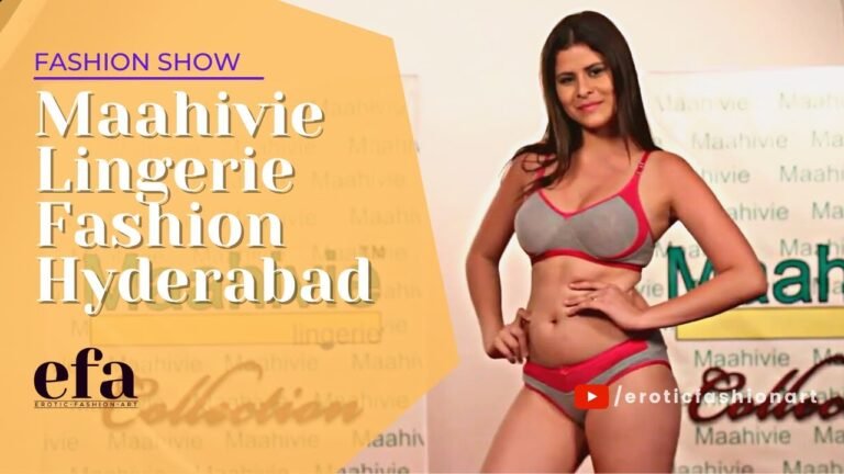 Maahivie Lingerie Fashion Show Hyderabad / India / Erotic Fashion Art