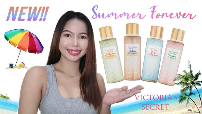 NEW VICTORIA'S SECRET SUMMER FOREVER REVIEW! 🏝️✨