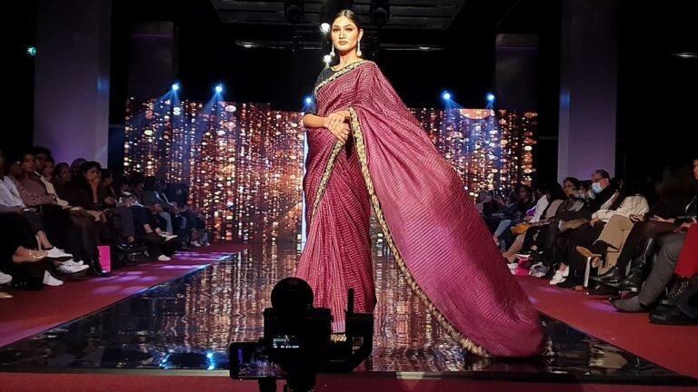 Noureen Dhannani for Indian Fashion Week London