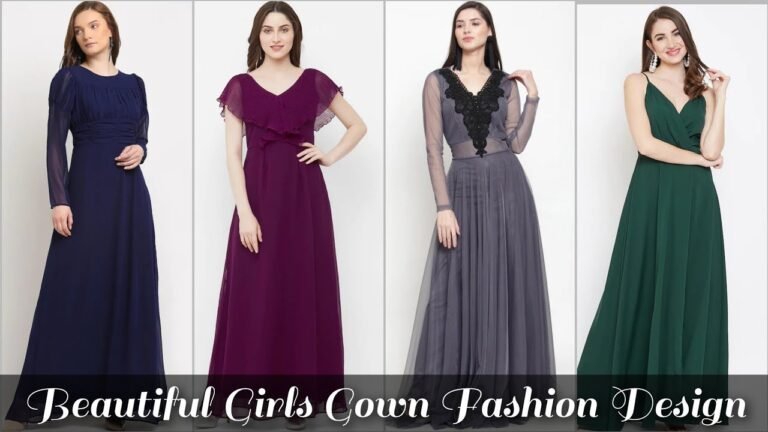 Top Female Gown Fashion Dress In India | New Dress Collection