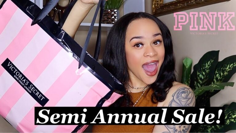 VICTORIA'S SECRET PINK HAUL 2021! SEMI ANNUAL SALE!!