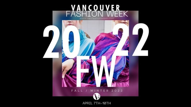Vancouver Fashion Week Fall/Winter 2022 Runway Showcase | Day 1
