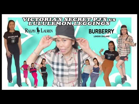 #137 HOW STYLISH THE VICTORIA’S SECRET PAJAMAS ARE? |LULULEMON LEGGINGS VS RALPH LAUREEN TRACK PANTS