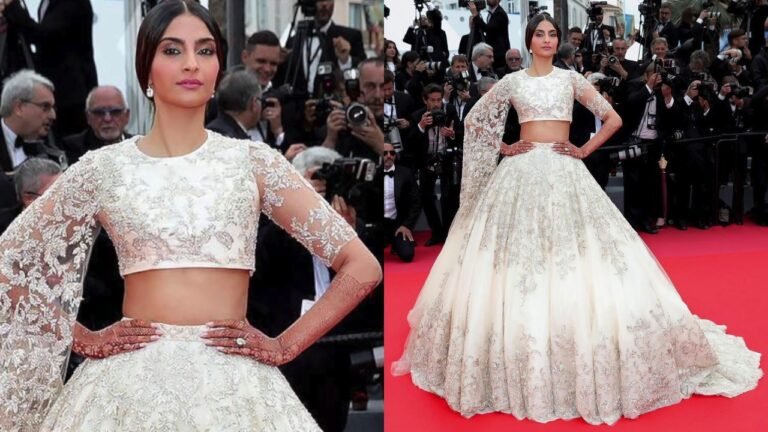 Bollywood Celebrities – White Lehenga Cholis : Indian Fashion 2019