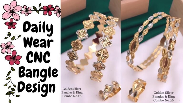 Daily Wear CNC Bangle Design for Women | WhatsApp 9022469620 – Indian Fashion Trends