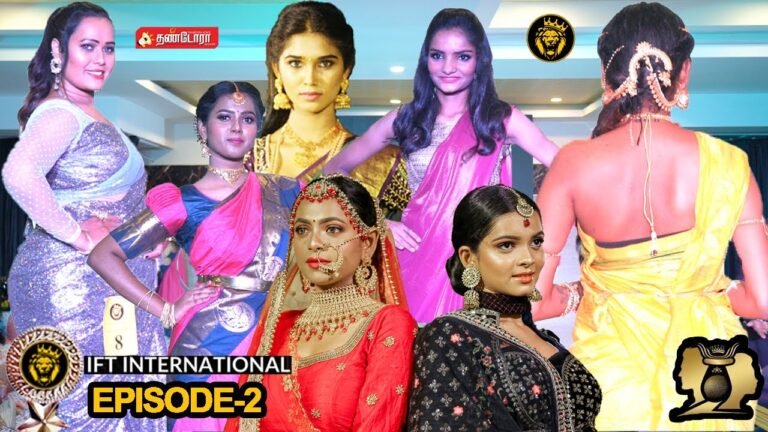 Fashion Show Girls Walk INDIAN FASHION TRAVEL INTERNATIONAL PAGEANT AWARDS  WOMEN 'S 2022 EPISODE 2