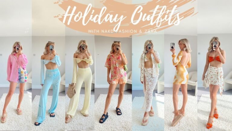 HUGE NAKD FASHION & ZARA HAUL! HOLIDAY OUTFIT STYLING! | India Moon