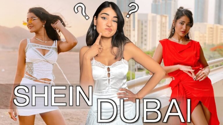 I Tried Dubai’s Shein Clothes . OMG 🤯