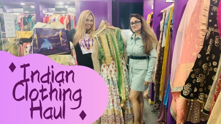 Indian Clothing Haul in Melbourne | Shopping Vlog | Shop With MC Aviti