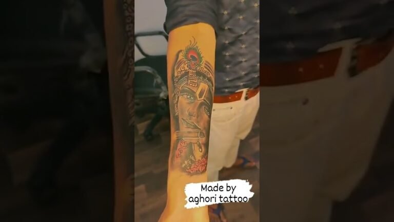 #Krishna #trending #tattoo  #portrait#art #ink #viral #trnding #instagram #india #fashion