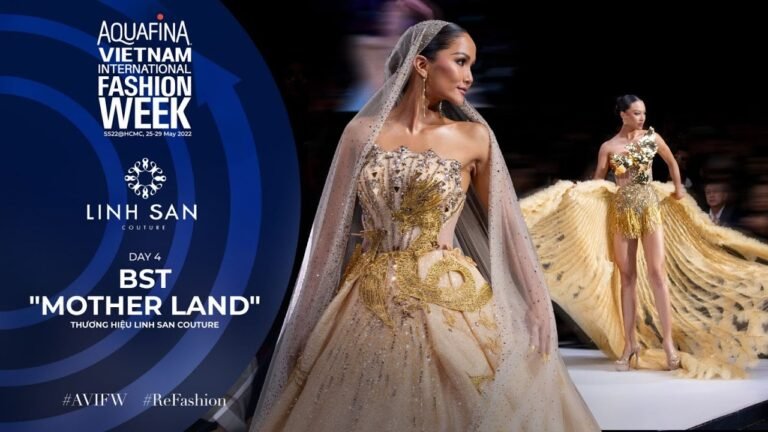 LINH SAN COUTURE SHOWCASE | AQUAFINA VIETNAM INTERNATIONAL FASHION WEEK SPRING SUMMER 2022