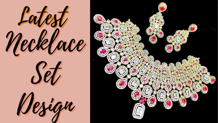 Latest Necklace Set Design of 2022 / Whatsapp 9022469620 – Indian Fashion Trends