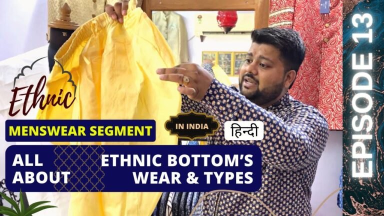 Mens Ethnic Bottoms | Indian Mens fashion | What is mens ethnic pajama | What is Sherwani pajama