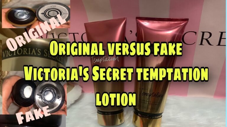 ORIGINAL VERSUS FAKE VICTORIA’S SECRET TEMPTATION LOTION||LIEZEL’S OFFICIAL