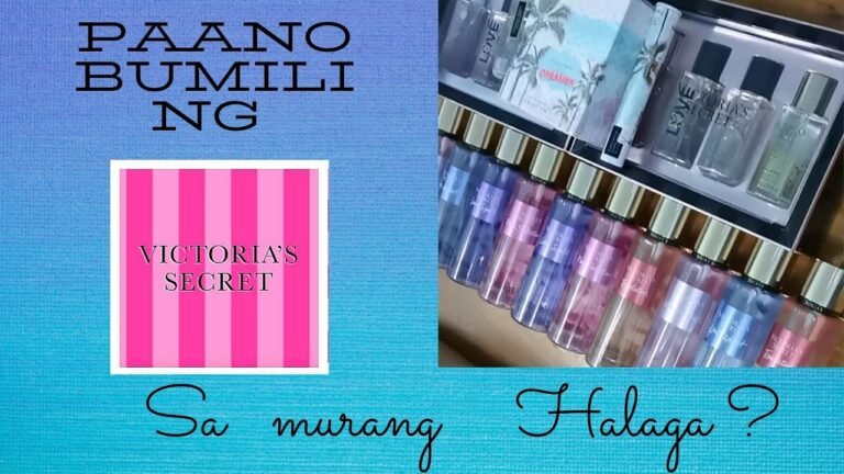 Paano makakabili ng Original Victoria Secret Products sa murang halaga?