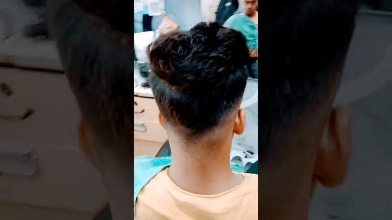 Relax Hair Salon Customer Hair cut style #salon #india #fashion #haircut #hairstyle