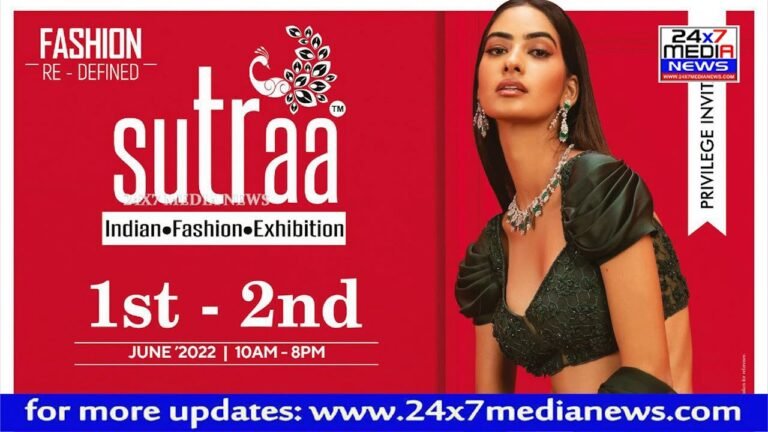 SUTRAA – Indian Fashion Exhibition || on June 1st & 2nd at Hotel Novotel || Vizag