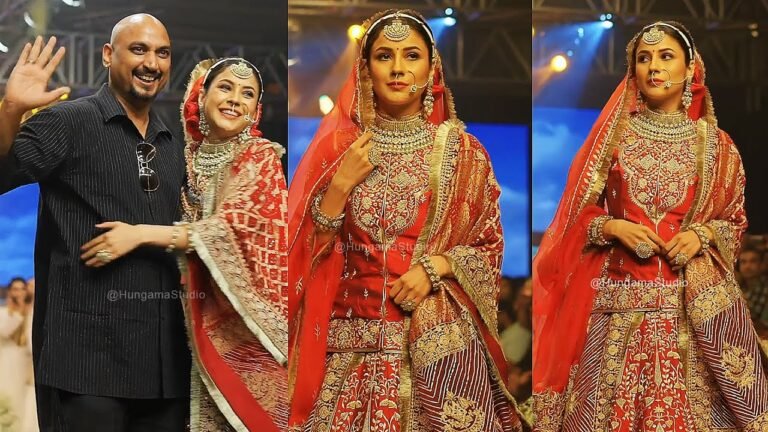 Shehnaaz Gill 🔥🔥🔥 On Ramp For Times Fashion Week