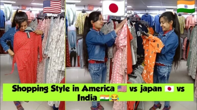 Shopping 🛍️ Style in America 🇺🇲 vs japan 🇯🇵 vs India 🇮🇳😂😜 #shorts #funnyshorts