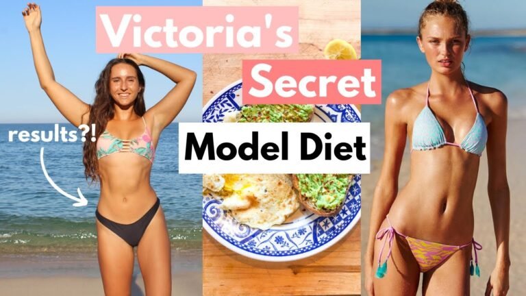 TRYING THE VICTORIA SECRET MODEL Diet And Workouts For A Day!