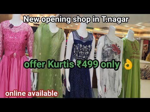 T.nagar shopping| fashion India shop|  new opening |offer price Kurtis collections