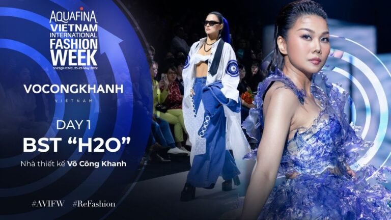 VO CONG KHANH SHOWCASE | OPENING COLLECTION | AQUAFINA VIETNAM INTERNATIONAL FASHION WEEK SS 2022