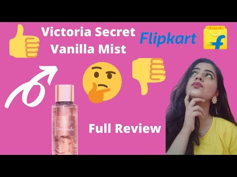 Victoria secret vanilla body mist *honest review*| Flipkart