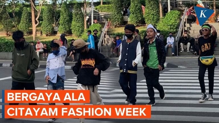 Citayam Fashion Week, Ajang Remaja dari Pinggiran Jakarta Unjuk Gaya