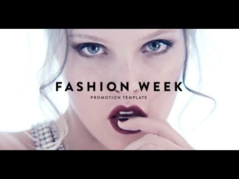 Fashion Week – Promotion Reel | After Effects template