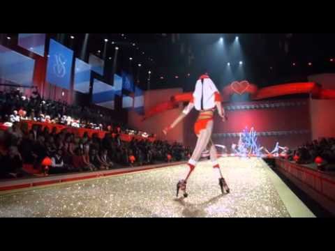 Footage from the Victoria's Secret Fashion Show
