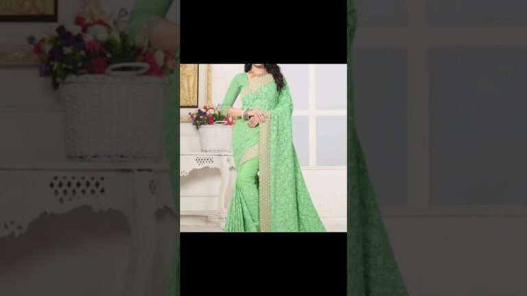 Hariyali Teej special saree2022#trending #youtubeshorts #ytshorts #meesho#indiafashion