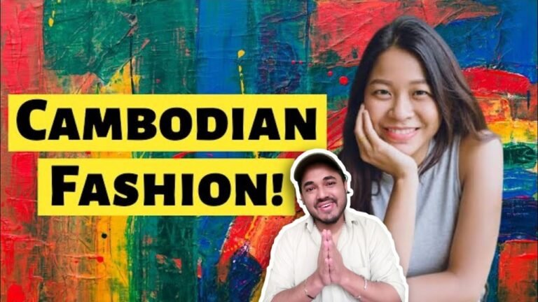 Is Khmer Fashion Similar to Indian Fashion?🤔