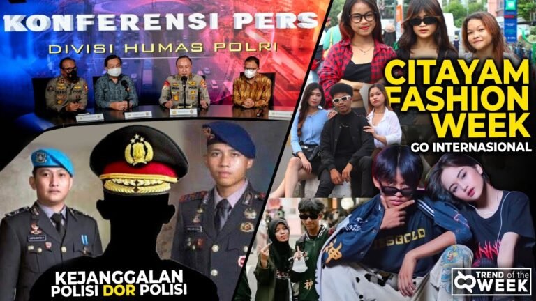 JADI SOROTAN DUNIA!! Citayam Fashion Week Viral Go Internasional Hingga Kasus Heboh Minggu Ini