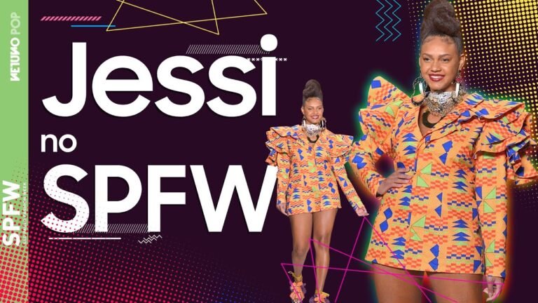 Jessilane Alves estreia no São Paulo Fashion Week 2022 | Ex-BBB esbanja beleza e representatividade