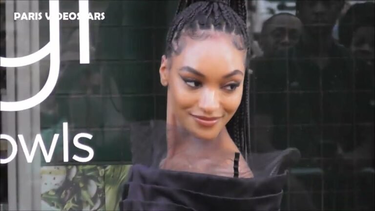 Jourdan Dunn ( Victoria's Secret angel ) @ Paris 6 july 2022 Fashion Week show Jean Paul Gaultier