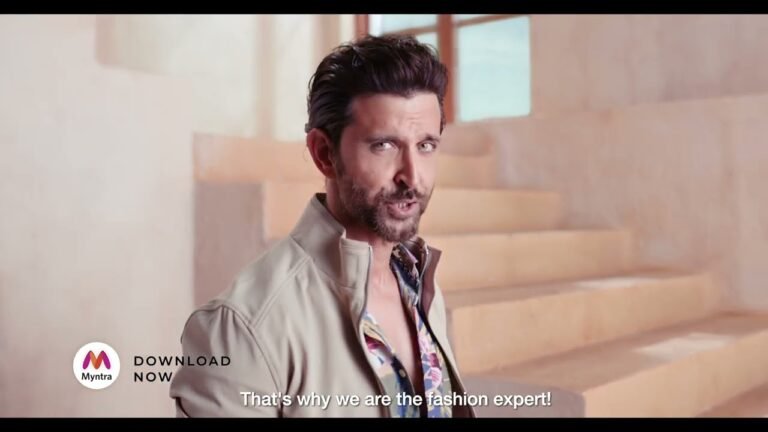 Myntra India's Fashion Expert X Hrithik Roshan