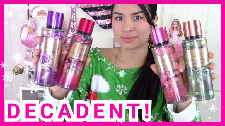 NUEVOS Body mist de Victoria's Secret  DECADENT COLLECTION