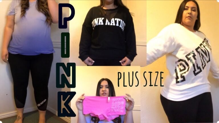 Victoria's Secret Pink | PLUS SIZE Try-On Haul