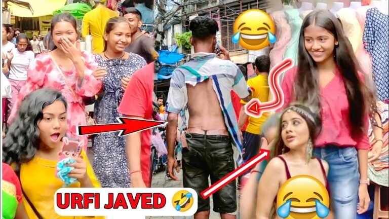 Best reaction prank on girl 😂 || Urfi javed fashion || prank in india new || Graduate londa